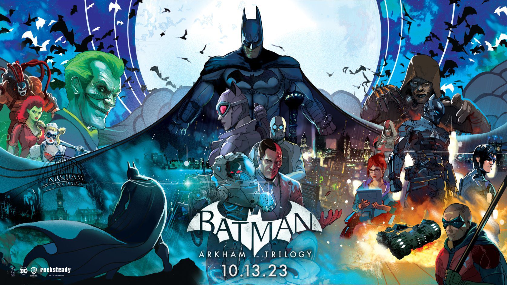 Batman : Arkham Trilogy sortira le 13 octobre    
