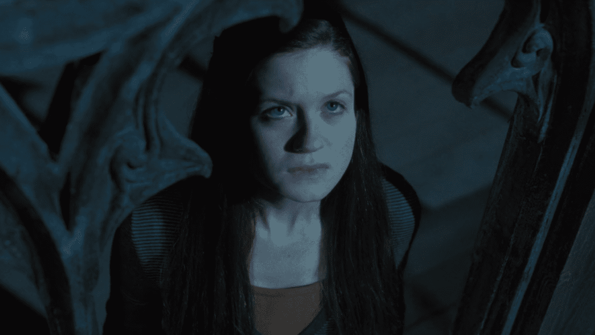 Bonnie Wright in Harry Potter 8