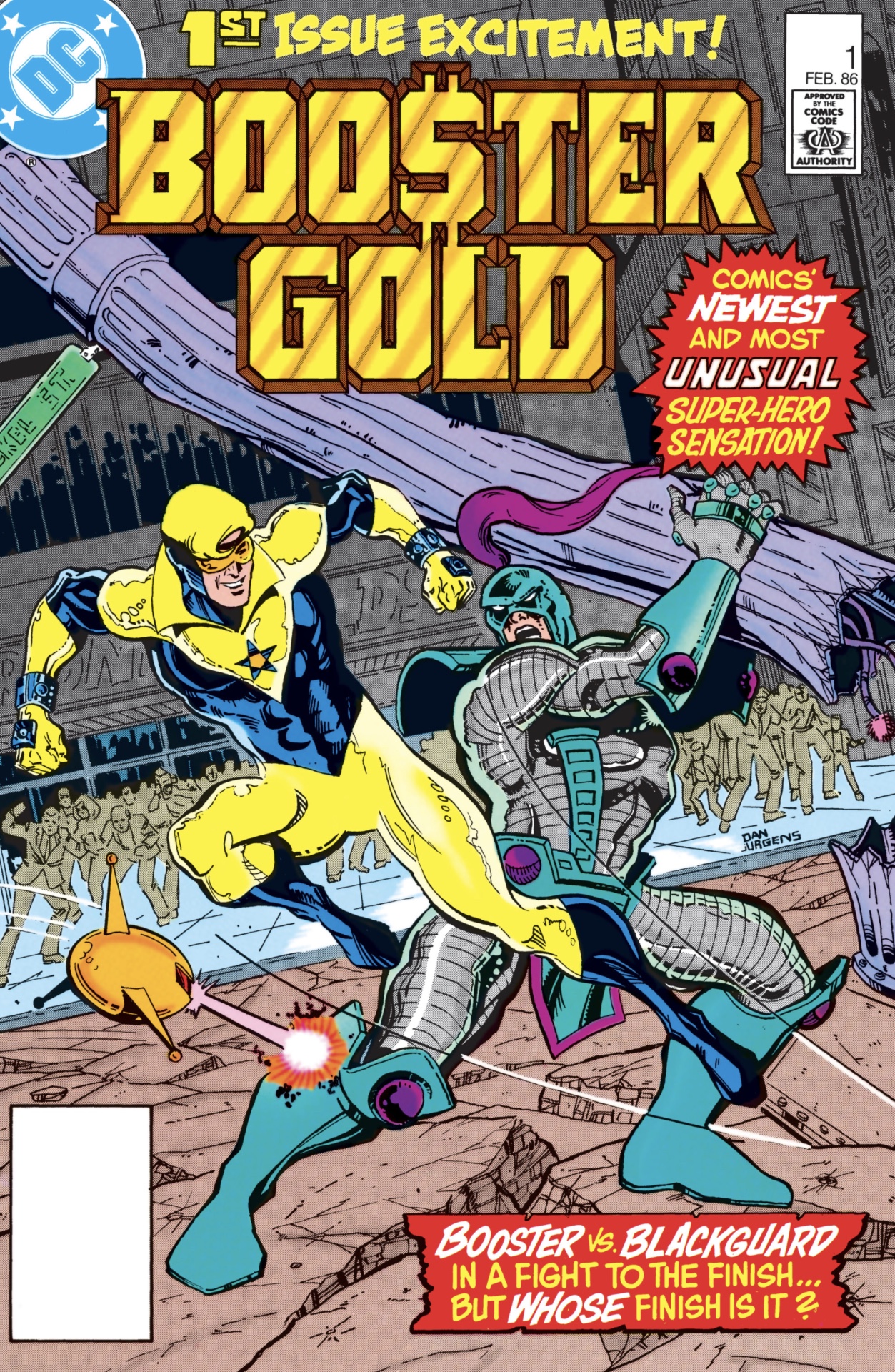 Booster Gold dans les bandes dessinées DC