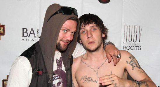 Bam Margera and Brandon Novak in 2010