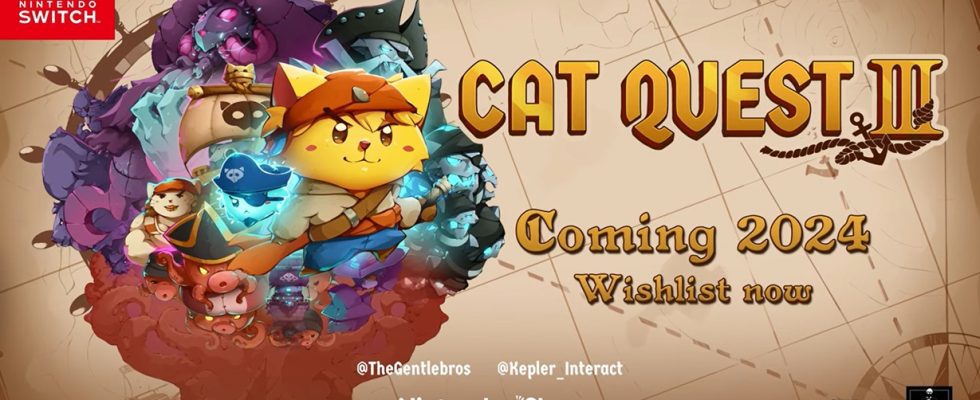 Cat Quest III : première bande-annonce de gameplay