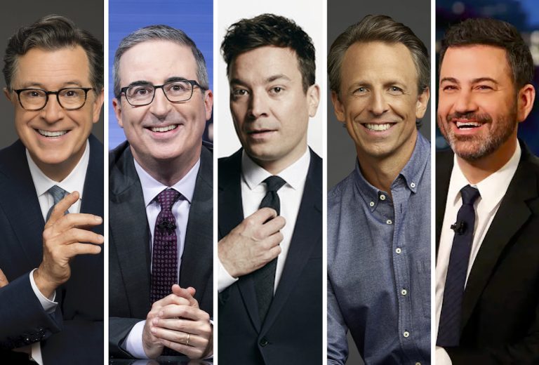 Colbert, Fallon et Kimmel hébergent le podcast Strike – Date de sortie – TVLine