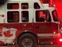 Camion des services d'incendie d'Oshawa.