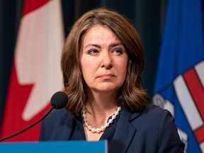 La première ministre de l'Alberta, Danielle Smith.