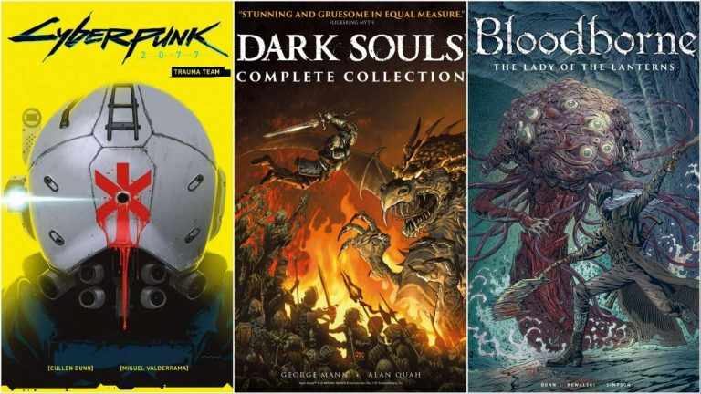 Économisez gros sur les romans graphiques Dark Souls, Bloodborne et Cyberpunk 2077
