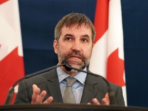 Steven Guilbeault, ministre de l'Environnement et du Changement climatique.