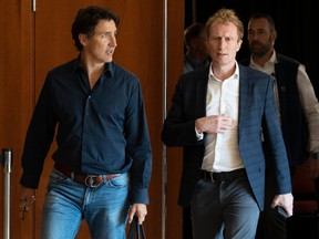 Justin Trudeau et Marc Miller