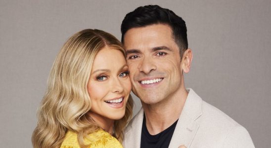 Kelly Ripa and Mark Consuelos for Live with Kelly and Mark