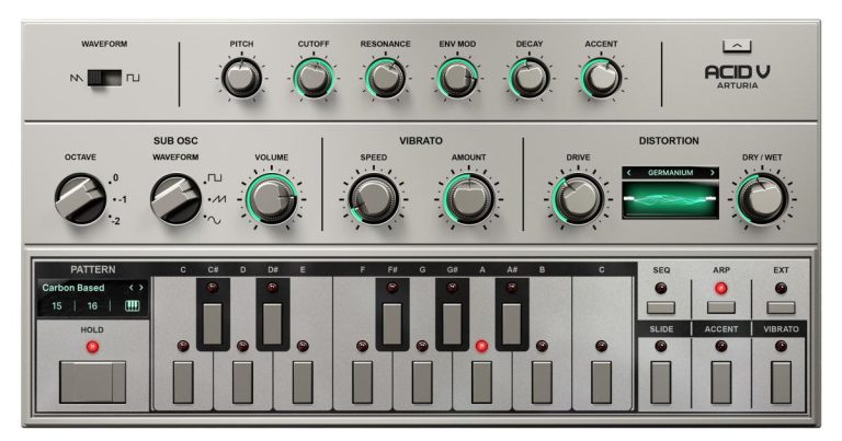 L’Acid V d’Arturia est un Roland TB-303, sans les maux de tête