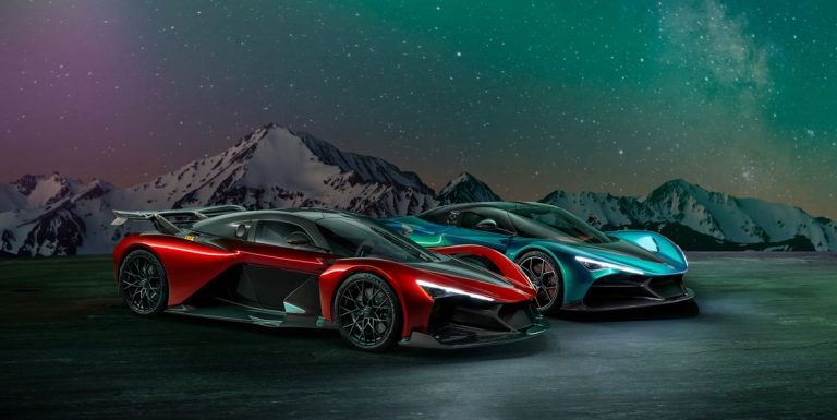 La dernière supercar du constructeur automobile danois Zenvo est la V-12 Hybrid Aurora