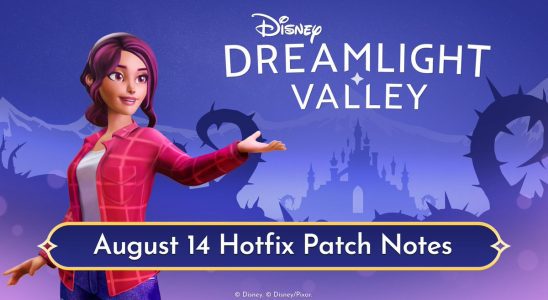 La mise à jour du 14 août de Disney Dreamlight Valley est maintenant disponible, notes de mise à jour