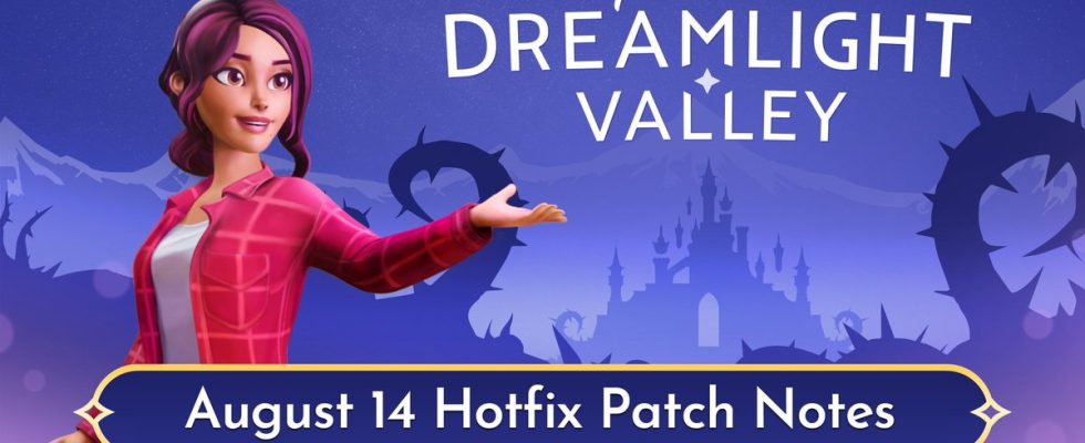 La mise à jour du 14 août de Disney Dreamlight Valley est maintenant disponible, notes de mise à jour