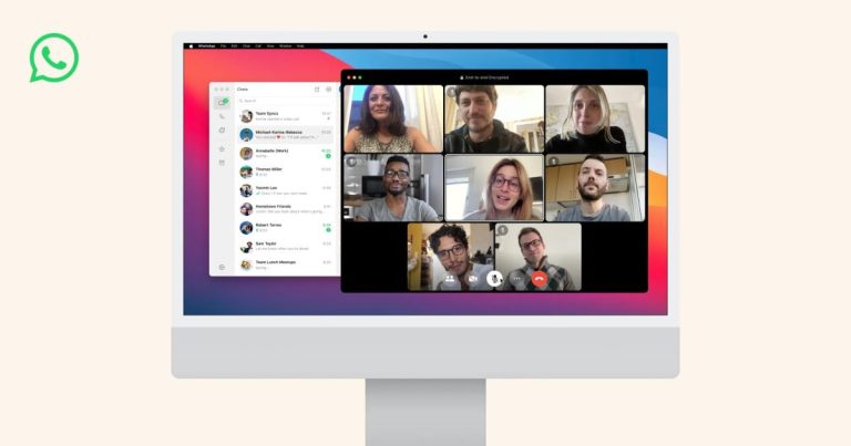 La nouvelle application Mac de WhatsApp prend en charge les appels vidéo de groupe pouvant accueillir jusqu’à huit personnes