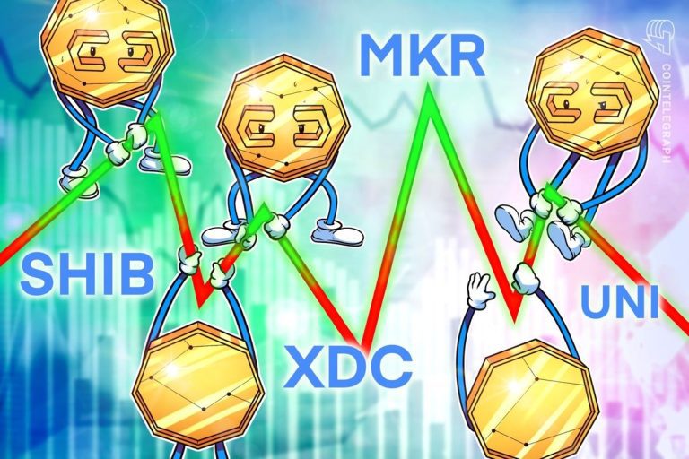 L’action latérale des prix de Bitcoin conduit les commerçants à se concentrer sur SHIB, UNI, MKR et XDC