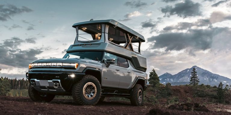 Le GMC Hummer EV SUT se transforme en maison mobile avec l’aménagement EarthCruiser