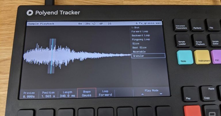 Le Polyend Tracker est à plus de 40 % de réduction