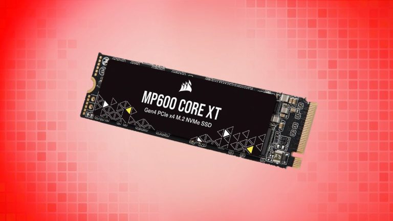 Le SSD Corsair MP600 Core XT 4 To atteint un nouveau prix bas de 159 $