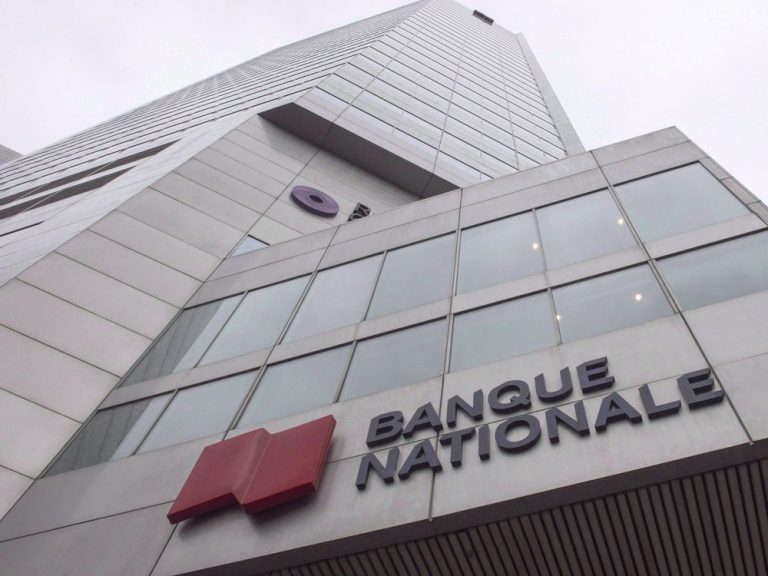 Le bénéfice de la Banque Nationale au troisième trimestre est légèrement en hausse mais manque les estimations des analystes