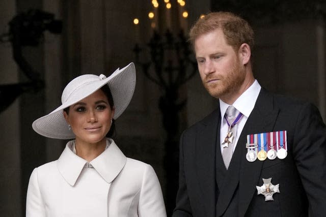 Le duc et la duchesse de Sussex assistent à l'événement