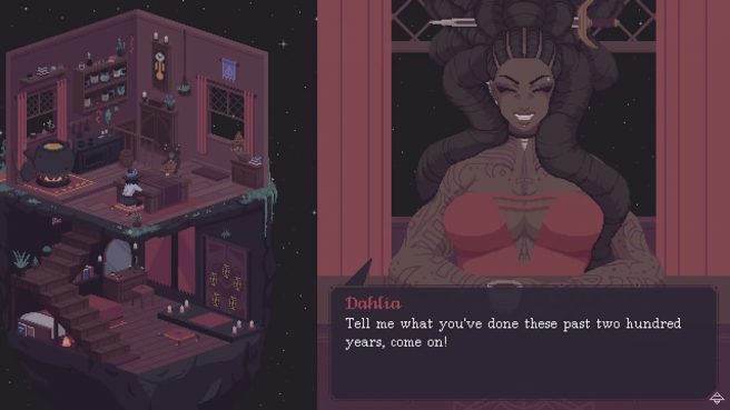 Le gameplay de Cosmic Wheel Sisterhood