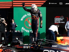 Max Verstappen, pilote néerlandais de Red Bull Racing