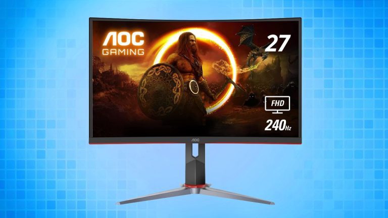 Le moniteur de jeu incurvé AOC 27 pouces 240 Hz tombe à 179 $