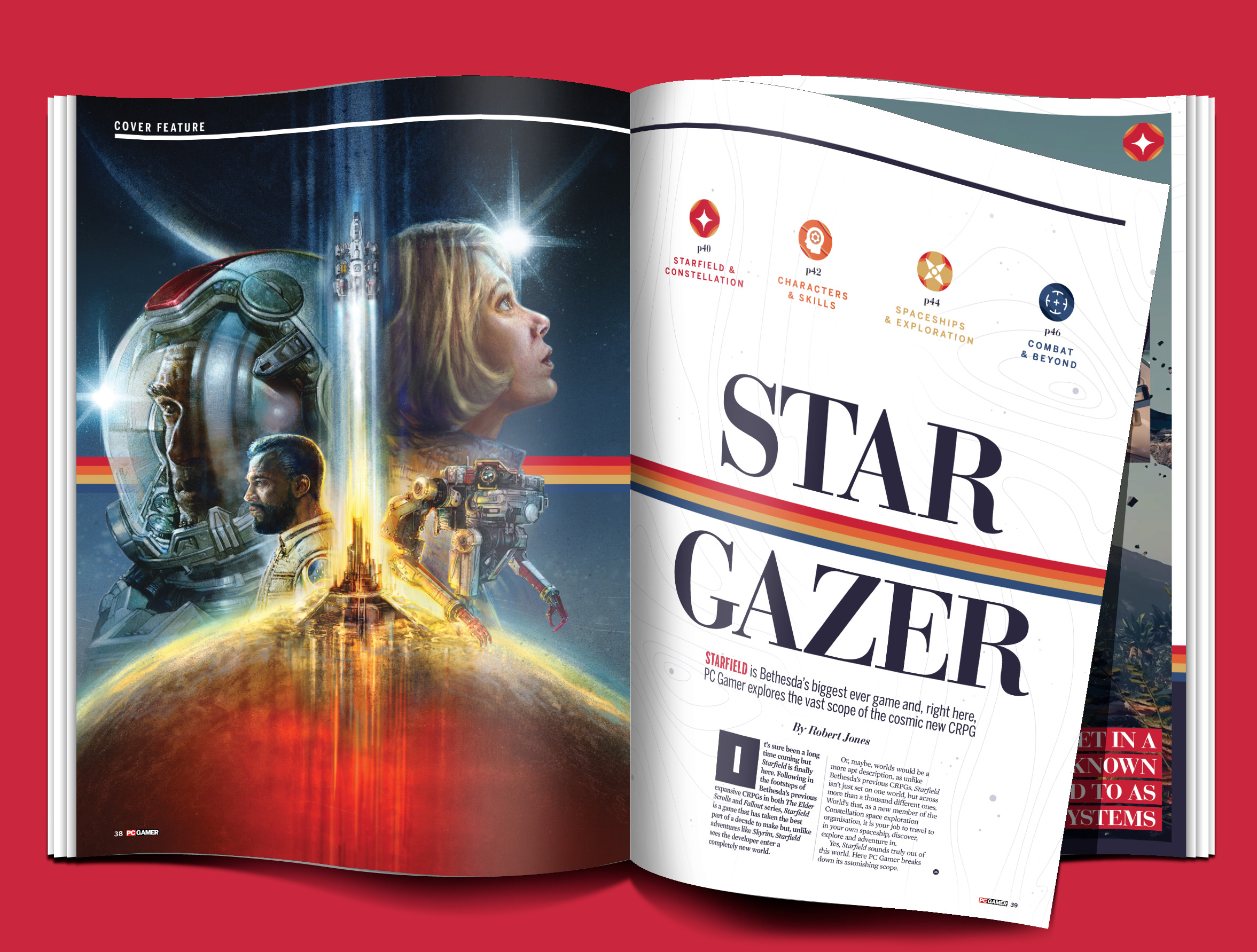 Magazine PC Gamer Starfield