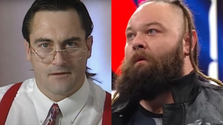 Irwin R. Schyster and Bray Wyatt in the WWE 