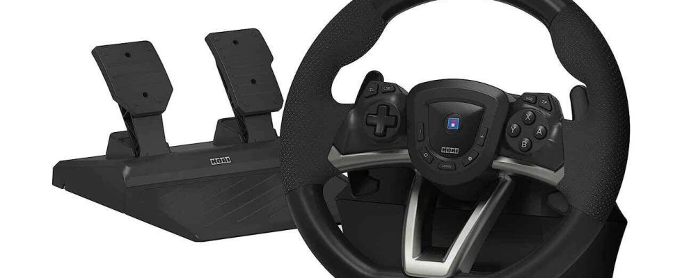 Le volant de course Switch sous licence officielle de Hori est en vente sur Amazon