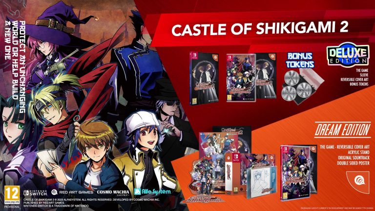 L'édition physique de Castle of Shikigami 2 Switch sera lancée au deuxième trimestre 2024 dans l'ouest    
