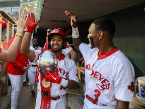 Keith Torres des Goldeyes de Winnipeg