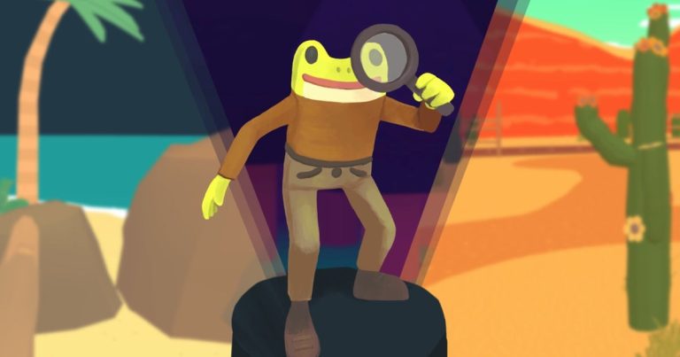 Les aventures attachantes et idiotes de Frog Detective arrivent sur consoles dans la collection de trois jeux Entire Mystery
