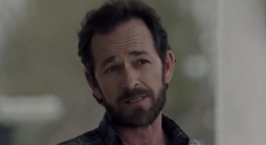 Screenshot of Luke Perry as Fred Andrews on Riverdale.