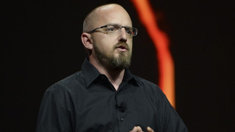  David Vonderhaar, Studio Design Director at Treyarch, reveals details of Call of Duty: Black Ops III for PlayStation 4 at PlayStation