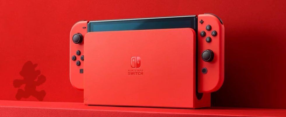 Nintendo annonce Mario Red Edition Switch OLED, sortie en octobre