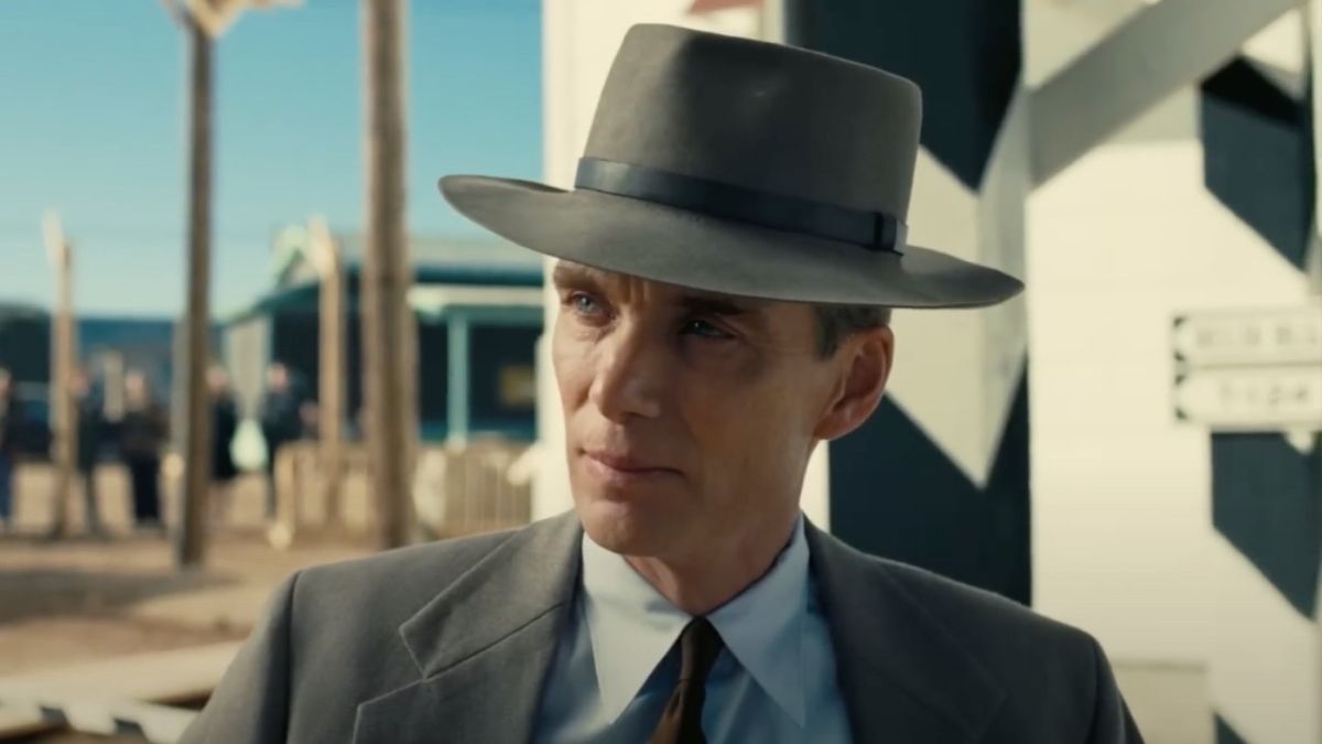 Cillian Murphy as Oppenheimer in Oppenheimer 