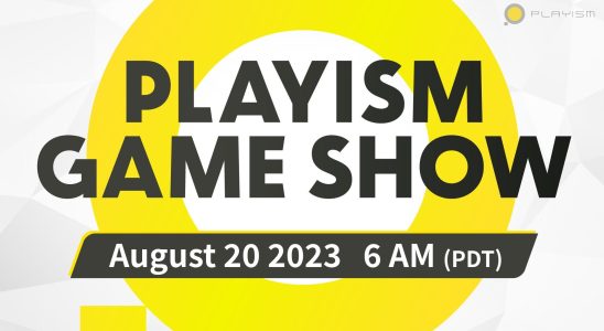 PLAYISM Game Show 2023 prévu pour le 20 août