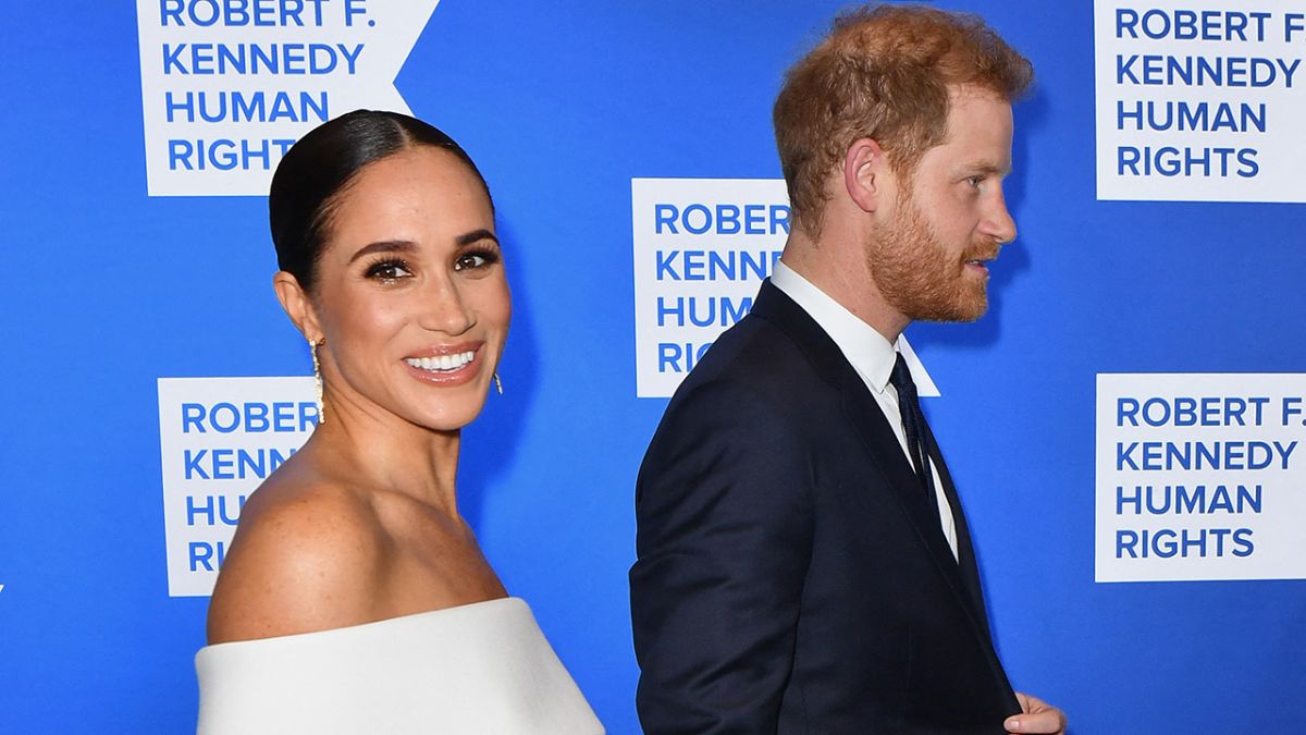 Meghan Markle and Prince Harry at 2023 Human Rights event.