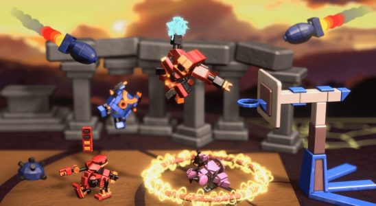 RoboDunk est un Roguelite sportif combinant basket-ball de style NBA Jam et améliorations explosives