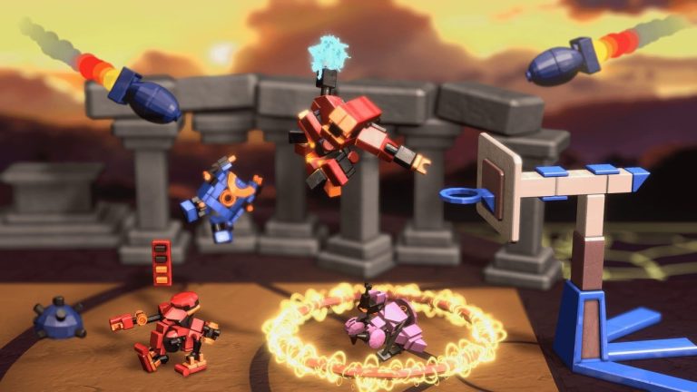 RoboDunk est un Roguelite sportif combinant basket-ball de style NBA Jam et améliorations explosives
