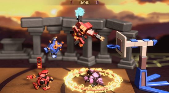 RoboDunk, roguelite de basket-ball d'arcade, en baisse sur Switch