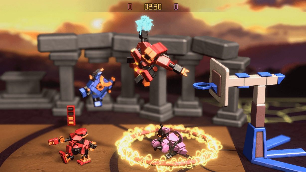 RoboDunk, roguelite de basket-ball d'arcade, en baisse sur Switch
