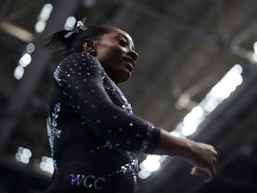 La gymnaste Simone Biles