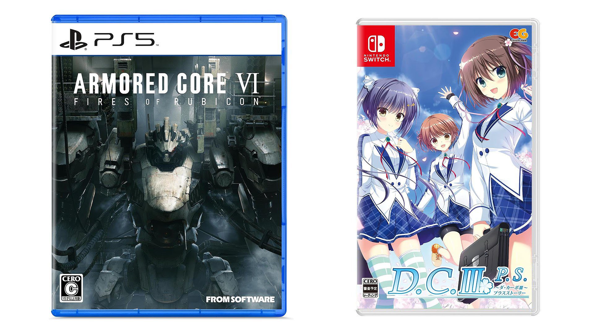 Sorties de jeux japonais de cette semaine : Armored Core VI : Fires of Rubicon, DCIII ~Da Capo III~ Plus Story, plus    
