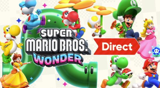 Super Mario Bros. Wonder Nintendo Direct : comment regarder et heure de début