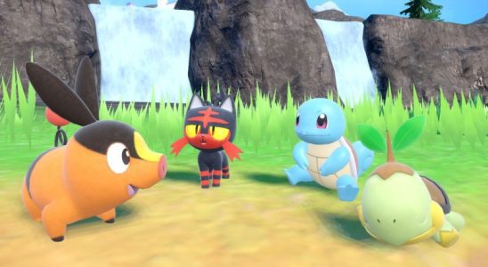 Tous les Pokémon de départ reviendront dans le DLC Scarlet et Violet