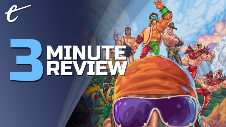 WrestleQuest Review in 3 Minutes: An excellent premise weighed down by a dull plot, frustrating traversal mechanics, and lackluster gameplay