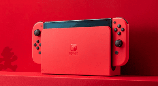 Annonce de la nouvelle Nintendo Switch OLED sur le thème de Mario