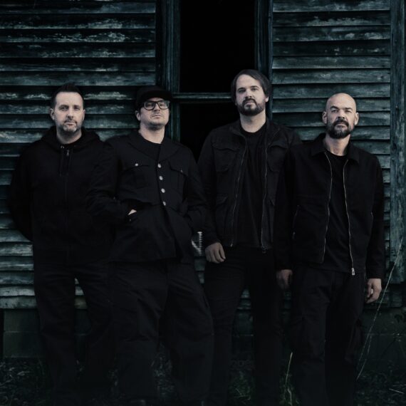 L'équipe 'Ghost Adventures', Billy Tolley, Zak Bagans, Jay Wasley et Aaron Goodwin.