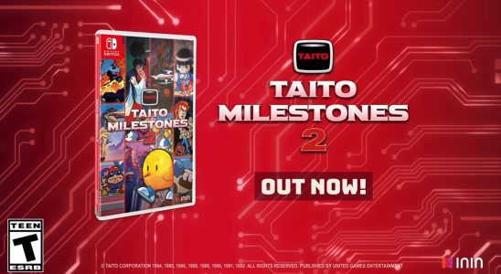 Bande-annonce de lancement de Taito Milestones 2